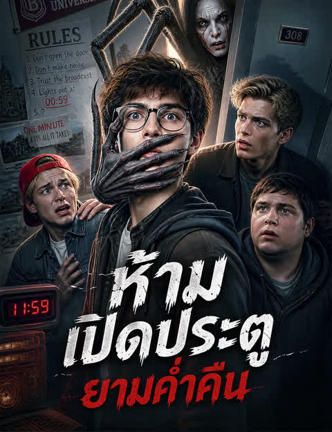 ห้ามเปิดประตูยามค่ำคืน（ฉบับพากย์ ）