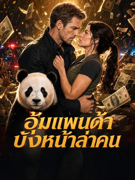 อุ้มแพนด้าบังหน้าล่าคน